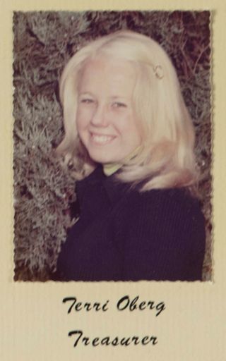 Beta Gamma Chapter Composite Detail, Terri O'Berg, 1973-1974