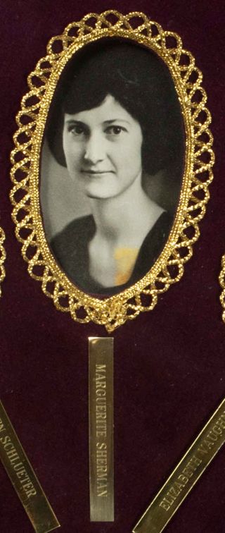 Beta Gamma Chapter Composite Detail, Marguerite Sherman