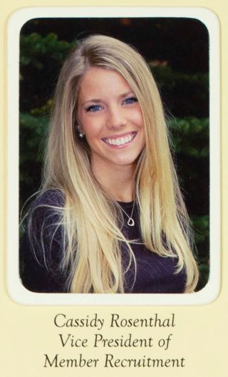 Beta Gamma Chapter Composite Detail, Cassidy Rosenthal, 2005-2006