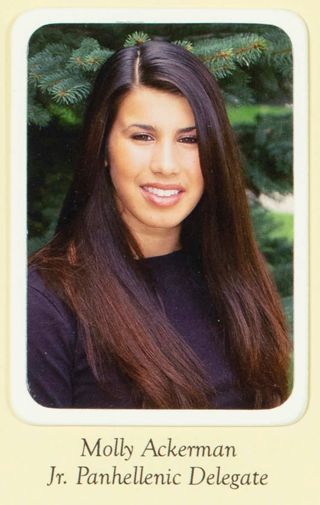 Beta Gamma Chapter Composite Detail, Molly Ackerman, 2005-2006