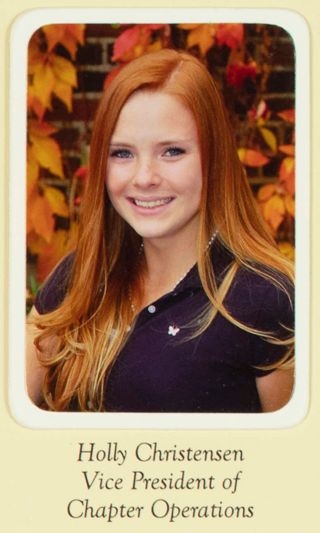 Beta Gamma Chapter Composite Detail, Holly Christensen, 2005-2006