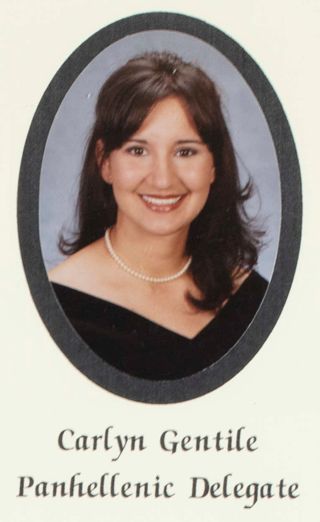 Beta Gamma Chapter Composite Detail, Carlyn Gentile, 1999-2000