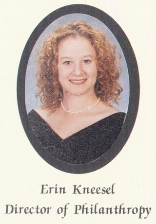 Beta Gamma Chapter Composite Detail, Erin Kneesel, 1999-2000