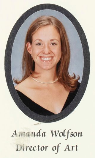 Beta Gamma Chapter Composite Detail, Amanda Wolfson, 1999-2000