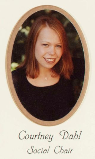 Beta Gamma Chapter Composite Detail, Courtney Dahl, 2001-2002