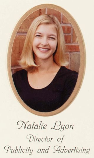 Beta Gamma Chapter Composite Detail, Natalie Lyon, 2001-2002