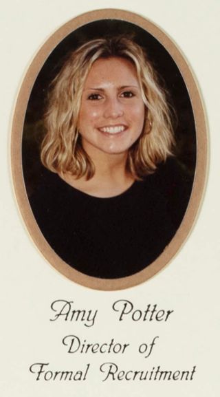 Beta Gamma Chapter Composite Detail, Amy Potter, 2001-2002