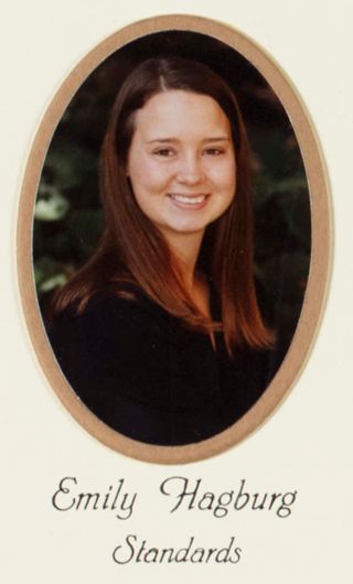 Beta Gamma Chapter Composite Detail, Emily Hagburg, 2001-2002