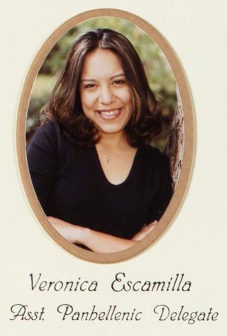 Beta Gamma Chapter Composite Detail, Veronica Escamilla, 2001-2002