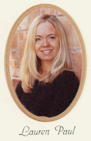 Beta Gamma Chapter Composite Detail, Lauren Paul, 2001-2002