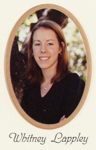 Beta Gamma Chapter Composite Detail, Whitney Lappley, 2001-2002