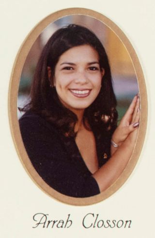 Beta Gamma Chapter Composite Detail, Arrah Closson, 2001-2002