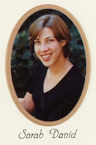 Beta Gamma Chapter Composite Detail, Sarah David, 2001-2002