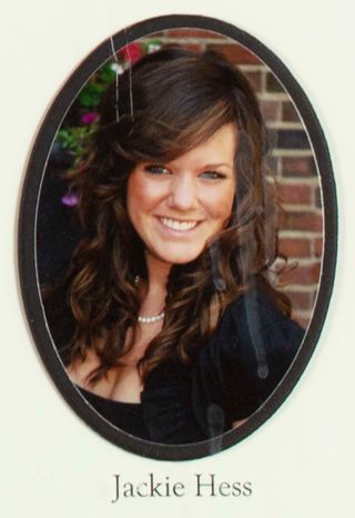 Beta Gamma Chapter Composite Detail, Jackie Hess, 2009-2010