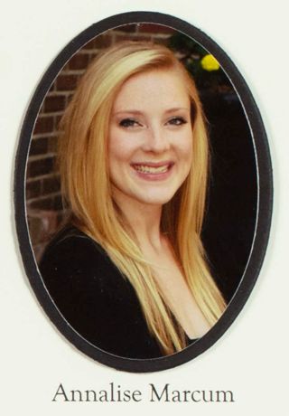 Beta Gamma Chapter Composite Detail, Annalise Marcum, 2009-2010
