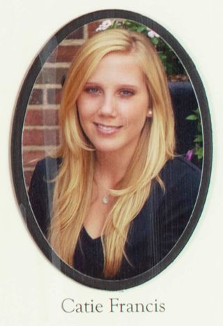 Beta Gamma Chapter Composite Detail, Catie Francis, 2009-2010
