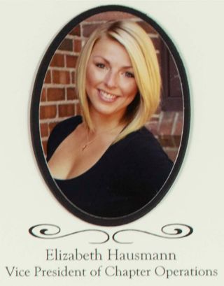 Beta Gamma Chapter Composite Detail, Elizabeth Hausmann, 2009-2010