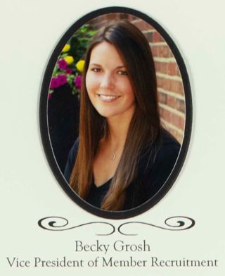 Beta Gamma Chapter Composite Detail, Becky Grosh, 2009-2010