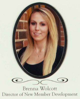 Beta Gamma Chapter Composite Detail, Brenna Wolcott, 2009-2010