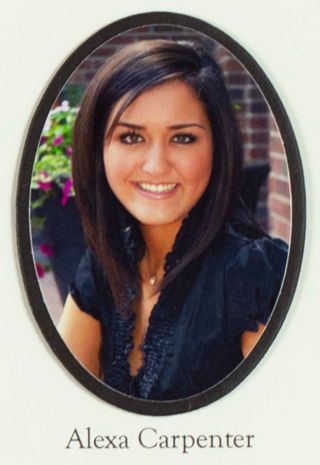 Beta Gamma Chapter Composite Detail, Alexa Carpenter, 2009-2010