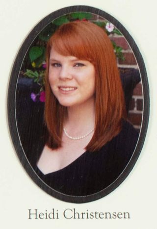 Beta Gamma Chapter Composite Detail, Heidi Christensen, 2009-2010