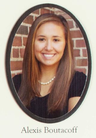 Beta Gamma Chapter Composite Detail, Alexis Boutacoff, 2009-2010