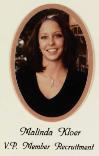 Beta Gamma Chapter Composite Detail, Malinda Kloer, 2002-2003