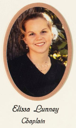 Beta Gamma Chapter Composite Detail, Elissa Lunney, 2002-2003