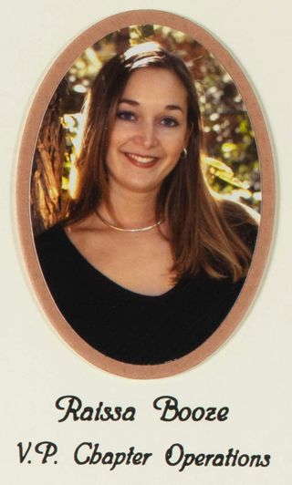 Beta Gamma Chapter Composite Detail, Raissa Booze, 2002-2003