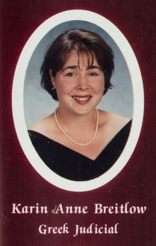 Beta Gamma Chapter Composite Detail, Karin Anne Breitlow, 1997-1998