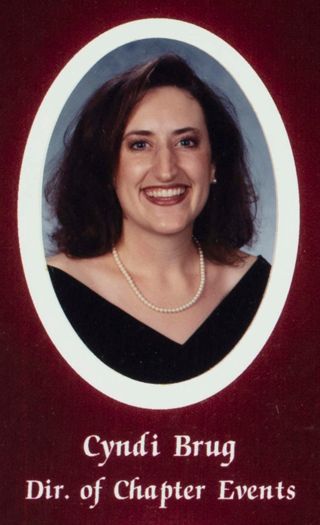 Beta Gamma Chapter Composite Detail, Cyndi Brug, 1997-1998