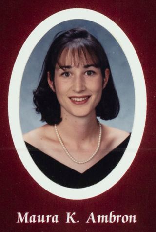 Beta Gamma Chapter Composite Detail, Maura K. Ambron, 1997-1998