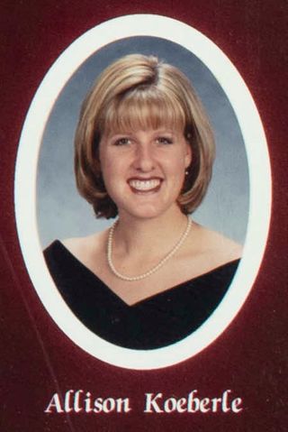 Beta Gamma Chapter Composite Detail, Allison Koeberle, 1997-1998