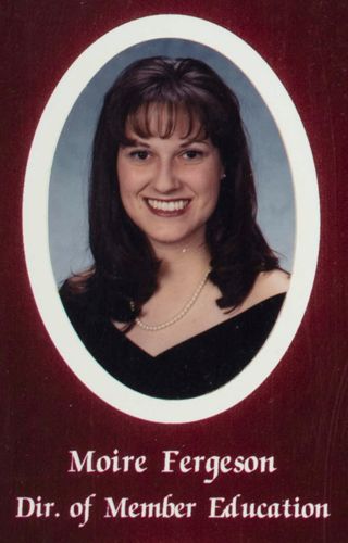 Beta Gamma Chapter Composite Detail, Moire Fergeson, 1997-1998