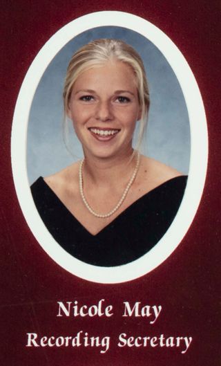 Beta Gamma Chapter Composite Detail, Nicole May, 1997-1998