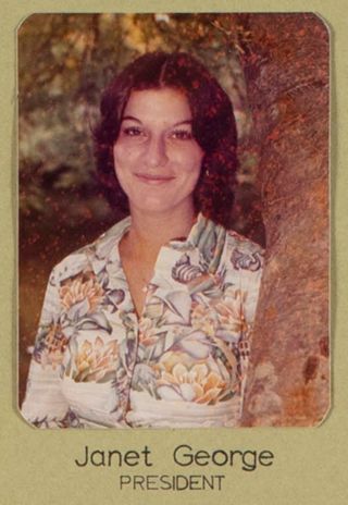 Beta Gamma Chapter Composite Detail, Janet George, 1974-1975