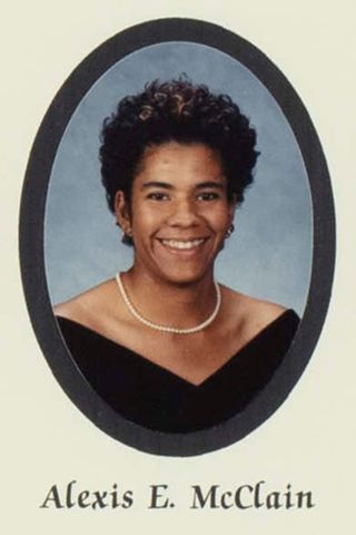 Beta Gamma Chapter Composite Detail, Alexis E. McClain, 1998-1999