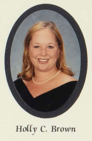 Beta Gamma Chapter Composite Detail, Holly C. Brown, 1998-1999