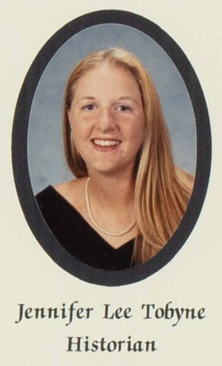 Beta Gamma Chapter Composite Detail, Jennifer Lee Tobyne, 1998-1999