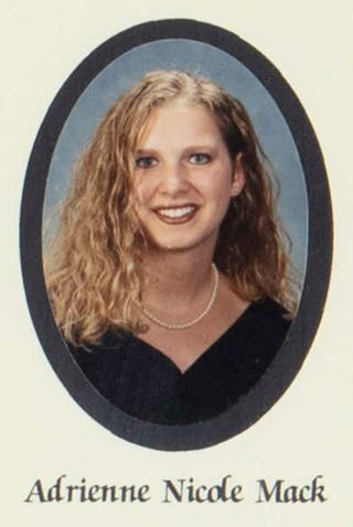 Beta Gamma Chapter Composite Detail, Adrienne Nicole Mack, 1998-1999
