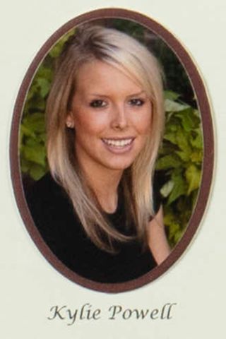 Beta Gamma Chapter Composite Detail, Kylie Powell, 2008-2009