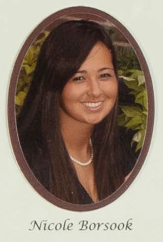 Beta Gamma Chapter Composite Detail, Nicole Borsook, 2008-2009