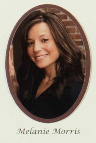 Beta Gamma Chapter Composite Detail, Melanie Morris, 2008-2009