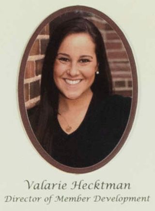 Beta Gamma Chapter Composite Detail, Valarie Hecktman, 2008-2009