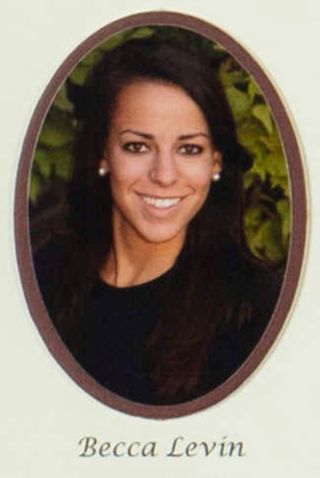 Beta Gamma Chapter Composite Detail, Becca Levin, 2008-2009