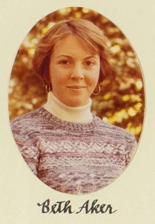 Beta Gamma Chapter Composite Detail, Beth Aker, 1976-1977