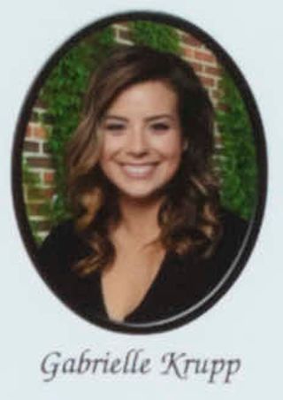 Beta Gamma Chapter Composite Detail, Gabrielle Krupp, 2015-2016