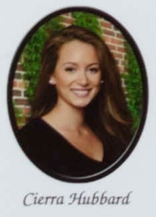 Beta Gamma Chapter Composite Detail, Cierra Hubbard, 2015-2016