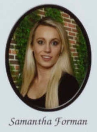 Beta Gamma Chapter Composite Detail, Samantha Forman, 2015-2016