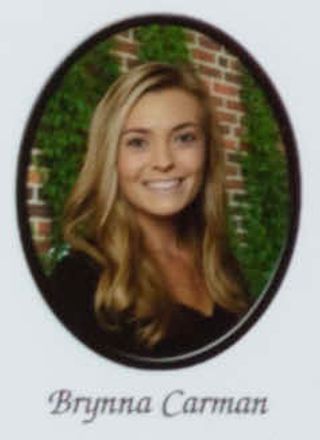 Beta Gamma Chapter Composite Detail, Brynna Carman, 2015-2016